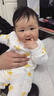 迪士尼婴儿衣服60g新生幼儿连体衣夹棉满月宝宝爬爬服百天睡衣春秋冬季 实拍图