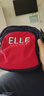 ELLE ACTIVE小巧轻便撞色斜挎包手机包经典百搭时尚个性休闲运动小包包 蓝/红色 实拍图