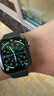 Apple/苹果 Watch S11 智能手表GPS+蜂窝款42毫米深空灰色铝金属表壳黑色运动型表带M/L MF964CH/B 实拍图