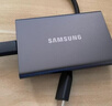 三星（SAMSUNG）2TB Type-c USB 3.2 移动固态硬盘（PSSD） T7 灰色 NVMe传输速度1050MB/s 手机直连Mac mini外接 实拍图