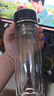 富光抗菌玻璃杯 双层高硼硅泡茶杯子 茶水分离杯办公水杯男女士400ml 实拍图