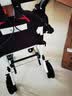康倍星折叠轻便老人旅行手推车便携简易老年手动轮椅车SYIV100-DY-103L 实拍图