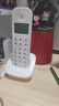 飞利浦（PHILIPS）数字无绳电话机/无线座机/单主机 白色屏幕背光 高清免提 家用办公 DCTG160（白色） 实拍图