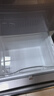 格力晶弘332升法式多门家用一级变频冰箱 -33°深冻储鲜  玻璃面板 风冷无霜超薄电冰箱【官方正品】 BCD-332WPQG/霞光紫 玻璃面板 一级能效-33°深冻 实拍图