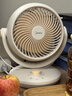 美的（Midea）【小型风扇】轻音台式桌面空气循环扇家用柔风电风扇宿舍办公迷你台扇落地扇空调伴侣 GAF18AD 实拍图