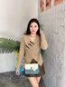 纪诗哲包包女包2026新款女士单肩斜挎小方包送老婆女友七夕情人节礼物 蓝色 品牌礼盒装 实拍图