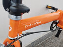 大行（DAHON）KT610折叠自行车16英寸城市通勤迷你成人男女学生小轮单车 橙色 实拍图