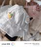 婴儿帽子无骨可爱渔夫帽春秋宝宝a类抽绳帽小头围防晒薄款遮阳帽 菠萝兔子-蓝色 建议3-24个月/头围42-48cm 实拍图