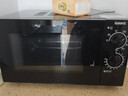 格兰仕（Galanz）微波炉烤箱一体机 平板式不锈钢内胆23升大容量家用光波炉机械旋钮操作简单G80F23SP-M8(S0) 实拍图
