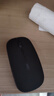 英菲克（INPHIC）M1无线鼠标可充电办公蓝牙三模电量显示静音便携适用于惠普华硕苹果IPAD笔记本电脑无限轻音 【无线-2.4G电量显示增强版】Ty-C充电磨砂黑 实拍图