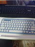 罗技（Logitech）时尚系列K390无线蓝牙键盘 超薄便携 新升级 蓝色 79键 实拍图