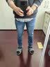 真维斯（Jeanswest）牛仔裤男修身2026夏季棉弹时尚男裤牛仔小脚长裤子男深蓝31 实拍图