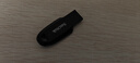 闪迪（SanDisk）64GB USB3.2 U盘 CZ550黑色 读速100MB/s 安全加密 数据恢复 学习办公电脑车载 高速大容量优盘 实拍图