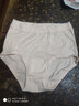 三枪【全棉高腰】女士内裤大码短裤提臀透气纯色送妈妈女三角裤3条装 实拍图
