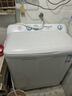 海尔（Haier）半自动双桶双缸洗衣机 12KG大容量  强力去污洗大件 一级能效家电国家补贴以旧换新 XPB120-81D2 实拍图