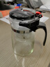 水仙飘逸杯泡茶壶家用泡茶杯茶水分离茶具套装一键过滤玻璃壶办公茶杯 侧压【飘逸壶】500ML 实拍图