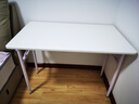 悠乐美家具 YOU LEMEI电脑桌台式学生简易书桌家用可折叠桌写字桌出租房阳台化妆小桌子 长100宽60高74cm(单层单桌) 实拍图