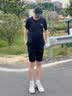 安踏（ANTA） 两件套 运动套装男夏季新款冰丝速干透气运动服父亲节爸爸套装 【店内爆款-清凉冰丝】黑T+梭织五分裤 L/175 实拍图