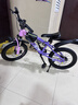 永久儿童自行车6-10-15岁以上中大童变速减震山地车单车赛车男女孩 辐条-维卡紫【减震 碟刹 99%装】 18寸单速【适合120-135cm】 实拍图