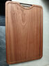 双枪乌金檀菜板 百年龄整木砧案板家用切菜食品抗菌防霉实木40*27*2.5 实拍图