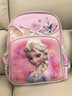 迪士尼（Disney）书包小学生1-3年级透气减负高颜值儿童大班入学背包爱莎公主粉色 实拍图