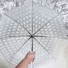 范爷家可爱三折雨伞透明伞米菲兔高颜值磨砂手动伞小清新印花折叠伞学生 实拍图