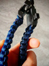 多功能户外伞绳手链打火石指南针登山救生手绳求救哨应急生存装备 多功能手链-藏青-1个装 实拍图