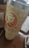 星巴克（Starbucks）杯子 小熊甜品屋系列不锈钢杯 大容量水杯 便携随行杯 男女士送礼 双饮口不锈钢杯900ml 实拍图