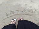 细细条（XIXITIAO）夏季外穿时尚拼色坡跟防滑一字拖女休闲百搭方头凉拖鞋ins 白棕色【时尚百搭拼色】 40-41 【标准码】 实拍图