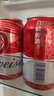 百威红罐啤酒淡色拉格330ml*24听整箱装京东自营 实拍图