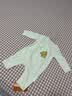 贝瑞加（Babyprints）新生儿连体衣2件装男女宝宝长袖纯棉内衣卡通护肚爬服 黄59 实拍图