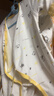 棉芹 新生儿衣服婴儿春秋款连体衣贴身纯棉睡衣0-3个月宝宝打底内衣 浅黄小熊【2件装 四季款】 52cm [新生儿5-8斤以下或待产] 实拍图