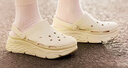 斯凯奇（Skechers）洞洞鞋女士夏季凉拖鞋泡泡鞋厚底增高外穿沙滩鞋踩屎感 实拍图