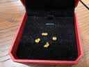 周大生黄金投资小金豆元宝福袋足金吉祥福豆金豆金豆子1克生日礼物 金花生(约1g) 实拍图