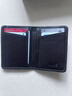 第九城(V.NINE)卡包名片夹头层牛皮送男友送老爸礼物轻薄驾驶证皮套防盗刷NFC防消磁银行卡套迷你小钱包男 咖啡色 实拍图
