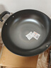 爱仕达（ASD）炒锅铸铁锅不锈无涂层平底家用铁锅炒菜锅32cm燃气电磁炉通用QB 实拍图