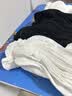 雅鹿100双一次性袜子男夏季短筒中筒袜薄款透气低帮懒人日抛免洗船袜 中筒袜黑色+白色 批发价50双装拍两件到手120双 实拍图