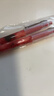 百乐（PILOT）P500红色中性笔水笔0.5直液式走珠笔签字笔学生文具套装办公用品刷题笔高颜值考试笔 3支装 实拍图