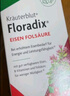 FLORADIXSalus德国莎露斯铁元补铁铁片产后孕妇缺铁补气血改善贫血哺乳期 红版便携铁元叶酸片剂备孕男士女士 84片*1盒 *1 实拍图