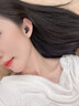 蒙奇奇（monqiqi）【睡眠专用丨主动降噪100%】睡眠蓝牙耳机防噪音睡觉专用隔音降噪无痛侧睡静音防打呼噜迷你静音 【静夜黑】APP助眠|侧睡不压耳 实拍图