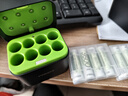 品胜（PISEN）5号充电锂电池8粒充电仓套装 AA五号1.5V快充充电器适用/游戏手柄/键鼠/话筒/电动玩具/耳温枪等 实拍图