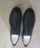 意尔康男鞋舒适套脚商务休闲皮鞋一脚蹬软底爸爸鞋 96343W 黑色43 实拍图