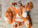 华元宠具（hoopet）狗狗衣服冬天保暖四脚羽绒服宠物小型犬比熊柯基棉服泰迪冬季衣服 【加厚加绒】四脚棉服 橘 XS：背长21cm【建议1-3斤】 实拍图