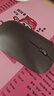 联想（Lenovo）无线蓝牙鼠标充电鼠标轻音鼠标 Air Handle充电版轻音双模鼠标 便携办公鼠标 风暴灰 实拍图