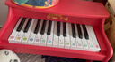 NEW CLASSIC TOYS儿童钢琴玩具木质电子琴男女孩音乐早教一岁婴儿宝宝生日周岁礼物 25键红色【木质电子钢琴】 荷兰品牌 小钢琴益智玩具1-3-6岁 儿童节日礼物 实拍图
