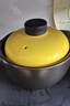 砂锅炖锅家用燃气耐高温陶瓷煲汤锅干烧不裂煤气灶煲仔饭汤煲沙锅 【适合4-8人】 4.5L 实拍图
