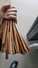 双枪天然抗菌镰叶相思木筷子 家用无漆无蜡 中式实木筷子餐具10双装 实拍图