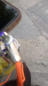 禾沐舟车载旋转120W快充数据线适用苹果华为Typec安卓手机闪充电线 Typec扁圆【橙色】120快充 1米 实拍图