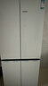 西门子（SIEMENS）无界超薄平嵌503L十字对开多门电冰箱零嵌入式家用变频大容量 一级能效抗菌净味 底部散热 补贴15% 【503升】十字玻璃门 润玉白KC88EA420C 实拍图