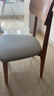 全友家居 现代北欧风软包餐椅家用椅子带靠背客厅餐厅阳台休闲凳子 实拍图